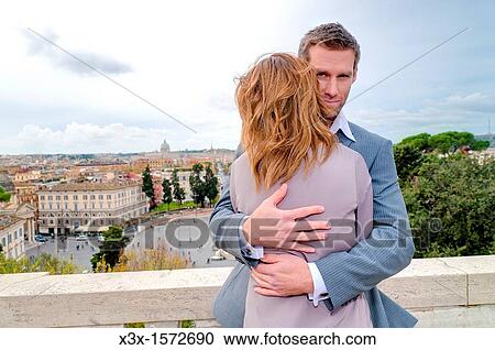 Couple on the terrace of Parco del Pincio in Rome Italy View Large Photo Image Stock Image - Couple on the terrace of Parco del Pincio in Rome Italy. Fotosearch