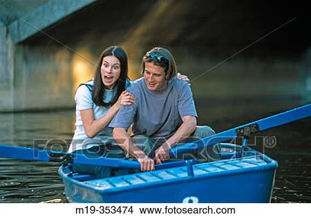 couple rowing together View Large Photo Image Picture - couple rowing together. Fotosearch