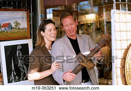 couple shopping for antiques View Large Photo Image Stock Image - couple shopping for antiques. Fotosearch