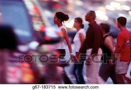 Stock Photography - Couple. Times Square. New York City. USA. Fotosearch