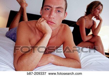 Couple with communication problems View Large Photo Image Stock Photo - Couple with communication problems. Fotosearch