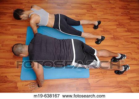 Couple Workout View Large Photo Image Stock Photo - Couple Workout. Fotosearch