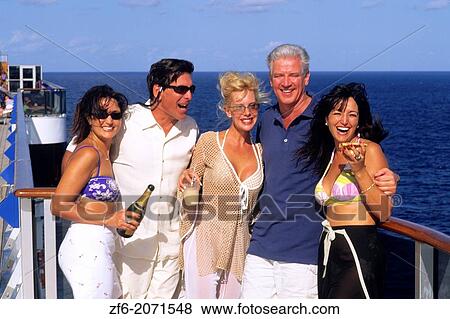 Couples relax on cruise ship vacation enjoy pizza and drinks. View Large Photo Image Stock Photo - Couples relax on cruise ship vacation enjoy pizza and drinks.. Fotosearch