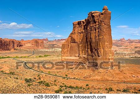 Courthouse Buttes Arches National Park Utah USA View Large Photo Image Stock Image - Courthouse Buttes Arches National Park Utah USA. Fotosearch