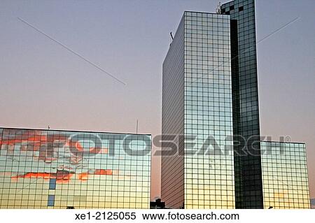 Courts Building at sunset, Eix Macia, Sabadell, Catalonia, Spain View Large Photo Image Stock Photography - Courts Building at sunset, Eix Macia, Sabadell, Catalonia, Spain. Fotosearch