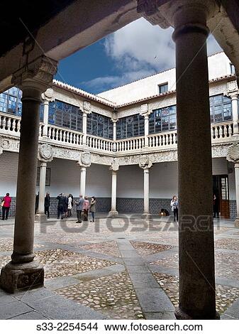 Courtyar in Quatermaster Corps Museum. Avila. Castilla Leon. Spain. View Large Photo Image Picture - Courtyar in Quatermaster Corps Museum. Avila. Castilla Leon. Spain.. Fotosearch