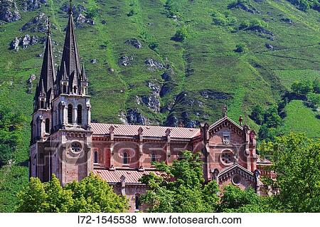 Covadonga, Asturias, Spain View Large Photo Image Stock Photo - Covadonga, Asturias, Spain. Fotosearch