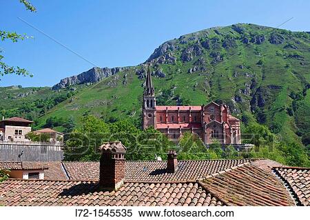Covadonga, Asturias, Spain View Large Photo Image Stock Photography - Covadonga, Asturias, Spain. Fotosearch
