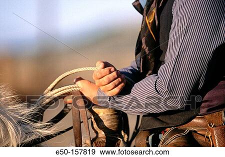 Cowboy. Oregon. USA. View Large Photo Image Stock Photo - Cowboy. Oregon. USA.. Fotosearch