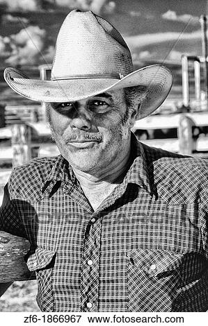 Cowboy Portrait of western lifestyle in Wyoming USA View Large Photo Image Stock Photo - Cowboy Portrait of western lifestyle in Wyoming USA. Fotosearch