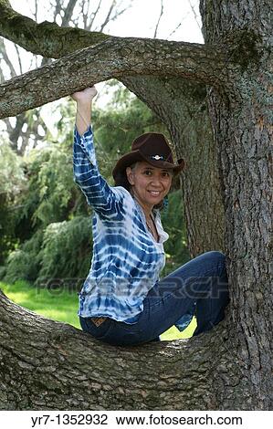 Stock Image - Cowgirl. Fotosearch