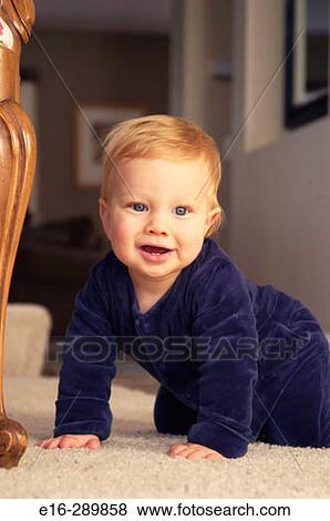 Crawling baby View Large Photo Image Stock Photo - Crawling baby. Fotosearch