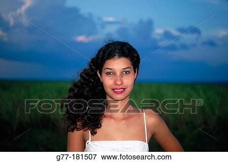 Creole girl. Cuba View Large Photo Image Stock Photo - Creole girl. Cuba. Fotosearch