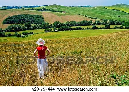Crete Senesi area, Tuscany, Italy View Large Photo Image Picture - Crete Senesi area, Tuscany, Italy. Fotosearch