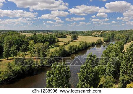 Creuse River viewed from the top of the Viaduct, Le Blanc, Indre department, province of Berry, region of Centre, France, Europe View Large Photo Image Stock Photograph - Creuse River viewed from the top of the Viaduct, Le Blanc, Indre department, province of Berry, region of Centre, France, Europe. Fotosearch