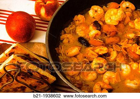 ? Crevettes en sauce aux abricots? (shrimps with apricots sauce), Gironde, Aquitaine, France View Large Photo Image Stock Image - ? Crevettes en sauce aux abricots? (shrimps with apricots sauce), Gironde, Aquitaine, France. Fotosearch