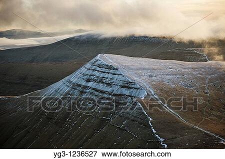 Stock Photo - Cribyn, Brecon Beacons national park, Wales. Fotosearch
