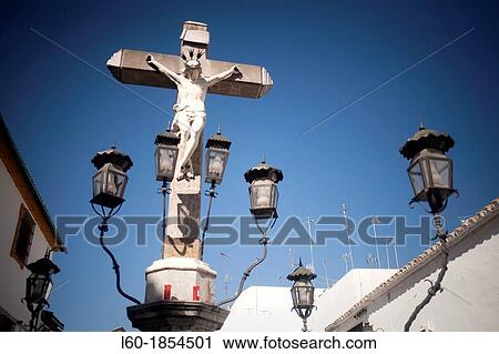 Cristo de los Faroles square, C? rdoba Andalusia, Spain View Large Photo Image Stock Image - Cristo de los Faroles square, C? rdoba Andalusia, Spain. Fotosearch