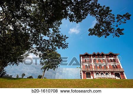 Cristobal Balenciaga Museoa, Balenciaga Museum, Getaria, Gipuzkoa, Basque Country, Spain View Large Photo Image Stock Photo - Cristobal Balenciaga Museoa, Balenciaga Museum, Getaria, Gipuzkoa, Basque Country, Spain. Fotosearch