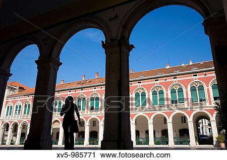 Croatia. Dalmacia. Square in Split. Split is by far the largest Dalmatian city and the second-largest city of Croatia and also one of the oldest cities in the area. In 1979, the historic center of Split was included into the UNESCO list of World Heritage View Large Photo Image Stock Image - Croatia. Dalmacia. Square in Split. Split is by far the largest Dalmatian city and the second-largest city of Croatia and also one of the oldest cities in the area. In 1979, the historic center of Split was included into the UNESCO list of World Heritage. Fotosearch