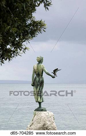 Croatia. Kvarner Region. Opatija. View Large Photo Image Stock Photography - Croatia. Kvarner Region. Opatija.. Fotosearch