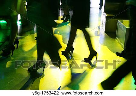 crowd on dance floor in night club disco View Large Photo Image Stock Image - crowd on dance floor in night club disco. Fotosearch