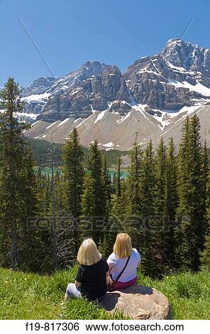 Crowfoot Glacier, Icefields Parkway, Alberta, Canada MR View Large Photo Image Stock Photograph - Crowfoot Glacier, Icefields Parkway, Alberta, Canada MR. Fotosearch