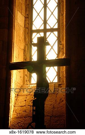 Crucifix in a little church in Filerimos acropolis, Rhodes, Greece View Large Photo Image Stock Photo - Crucifix in a little church in Filerimos acropolis, Rhodes, Greece. Fotosearch