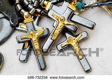 Crucifixes for sale, Copan Ruinas. Honduras View Large Photo Image Stock Photo - Crucifixes for sale, Copan Ruinas. Honduras. Fotosearch