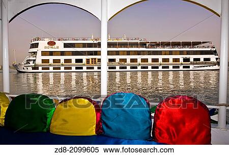 cruise in nile river. luxor. View Large Photo Image Stock Photography - cruise in nile river. luxor.. Fotosearch