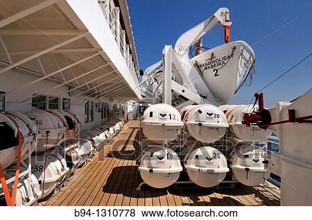 Cruise ship, life boat View Large Photo Image Stock Photo - Cruise ship, life boat. Fotosearch