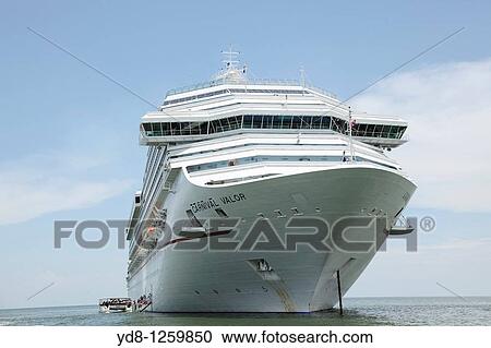 Stock Image - Cruise ship. Fotosearch