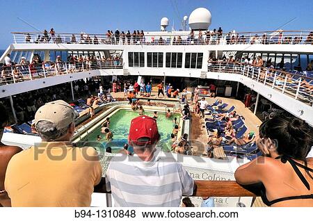 Cruise ship View Large Photo Image Stock Photo - Cruise ship. Fotosearch