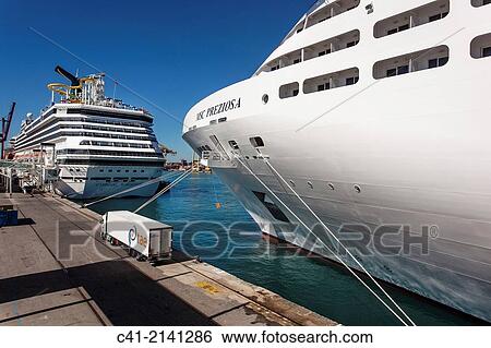 Cruises terminal. Port of Barcelona. Barcelona. Spain. View Large Photo Image Stock Photograph - Cruises terminal. Port of Barcelona. Barcelona. Spain.. Fotosearch