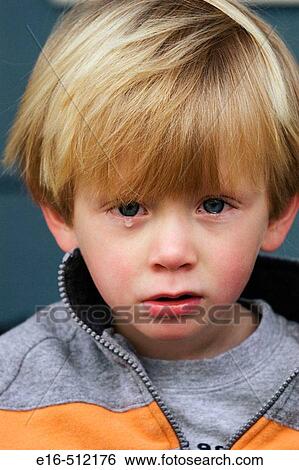 Crying boy View Large Photo Image Stock Photograph - Crying boy. Fotosearch