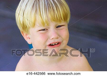 Stock Photograph - crying toddler. Fotosearch