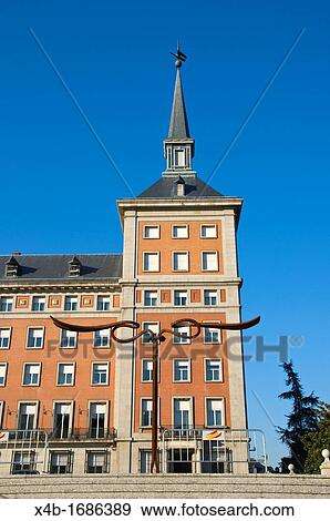 Cuartel General del Ej? rcito del Aire air force headquarter building at Moncleo central Madrid Spain Europe View Large Photo Image Stock Photo - Cuartel General del Ej? rcito del Aire air force headquarter building at Moncleo central Madrid Spain Europe. Fotosearch