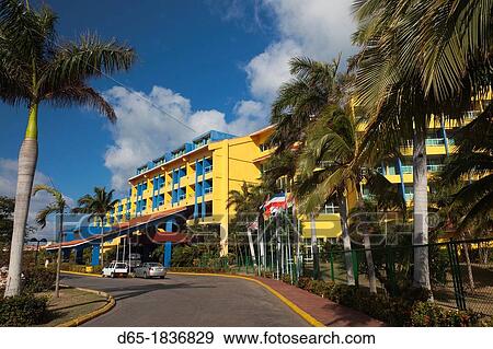 Cuba, Matanzas Province, Varadero, Hotel Solymar View Large Photo Image Stock Photo - Cuba, Matanzas Province, Varadero, Hotel Solymar. Fotosearch