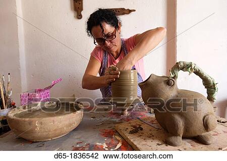 Cuba, Sancti Spiritus Province, Trinidad, Cuban potter, R, MR-CUB-12-001 View Large Photo Image Stock Image - Cuba, Sancti Spiritus Province, Trinidad, Cuban potter, R, MR-CUB-12-001. Fotosearch