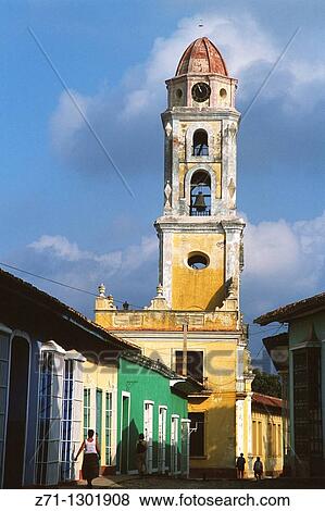 Cuba, Trinidad, Convento San Francisco de Asis convent, View Large Photo Image Stock Photo - Cuba, Trinidad, Convento San Francisco de Asis convent,. Fotosearch