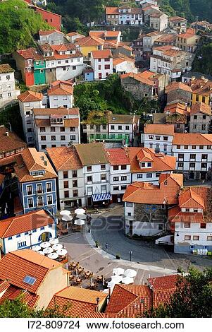 Picture - Cudillero. Asturias, Spain. Fotosearch