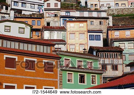 Cudillero, Asturias, Spain View Large Photo Image Stock Photo - Cudillero, Asturias, Spain. Fotosearch