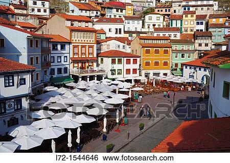 Stock Photograph - Cudillero, Asturias, Spain. Fotosearch