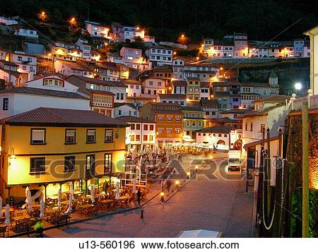 Cudillero Fishermen Village Principality Asturias Spain View Large Photo Image Stock Photograph - Cudillero Fishermen Village Principality Asturias Spain. Fotosearch