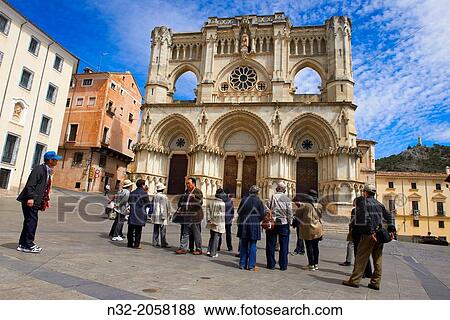 Cuenca, Cathedral, UNESCO World Heritage Site. Castilla-La Mancha. Spain. View Large Photo Image Stock Photo - Cuenca, Cathedral, UNESCO World Heritage Site. Castilla-La Mancha. Spain.. Fotosearch