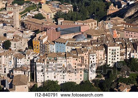 Cuenca, vista del casco viejo desde el Cerro del Socorro, Castilla la Mancha, Spain View Large Photo Image Stock Image - Cuenca, vista del casco viejo desde el Cerro del Socorro, Castilla la Mancha, Spain. Fotosearch