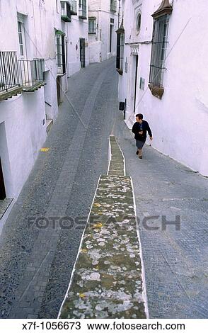 Cuesta Bel? n street, Arcos de la Frontera, Pueblos Blancos? white towns?, Cadiz province, Andalucia, Spain View Large Photo Image Stock Image - Cuesta Bel? n street, Arcos de la Frontera, Pueblos Blancos? white towns?, Cadiz province, Andalucia, Spain. Fotosearch