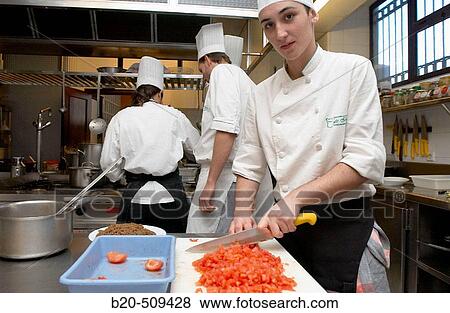 Stock Photo - Cuisine School Luis Irizar. Donostia-San Sebastian, Gipuzkoa. Euskadi. Spain.. Fotosearch