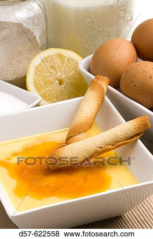 Custard cream Catalan style View Large Photo Image Stock Photo - Custard cream Catalan style. Fotosearch