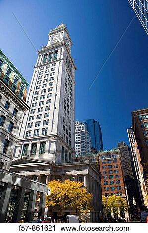 Customs Tower, Boston, Massachusetts, USA View Large Photo Image Stock Image - Customs Tower, Boston, Massachusetts, USA. Fotosearch